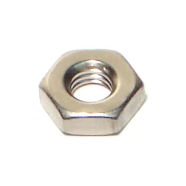 Midwest Fastener Hex Nut, #10-32, 18-8 Stainless Steel, Not Graded, 30 PK 63803 - main
